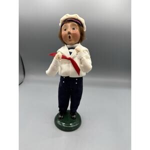 Byers’ Choice Caroler Sailor Boy Figure 13” Handmade USA 2001